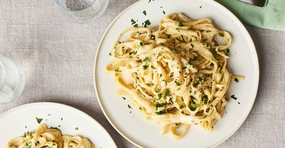 طرز تهیه سس آلفردو رستورانی (مرحله به مرحله با عکس)