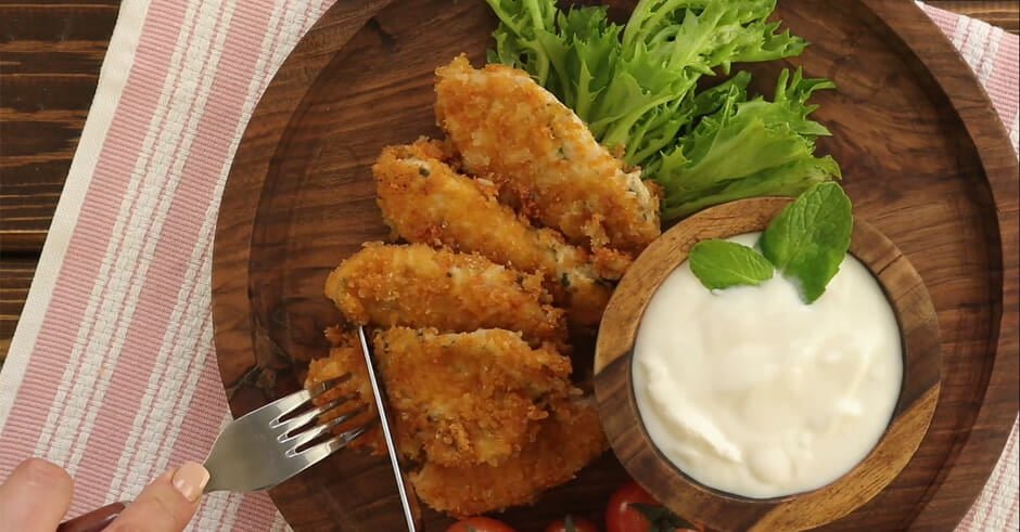 طرز تهیه سوخاری ماستی ترد و خوشمزه همراه ویدیو