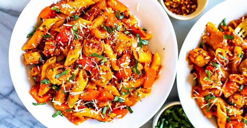 طرز تهیه پاستا عربیتا