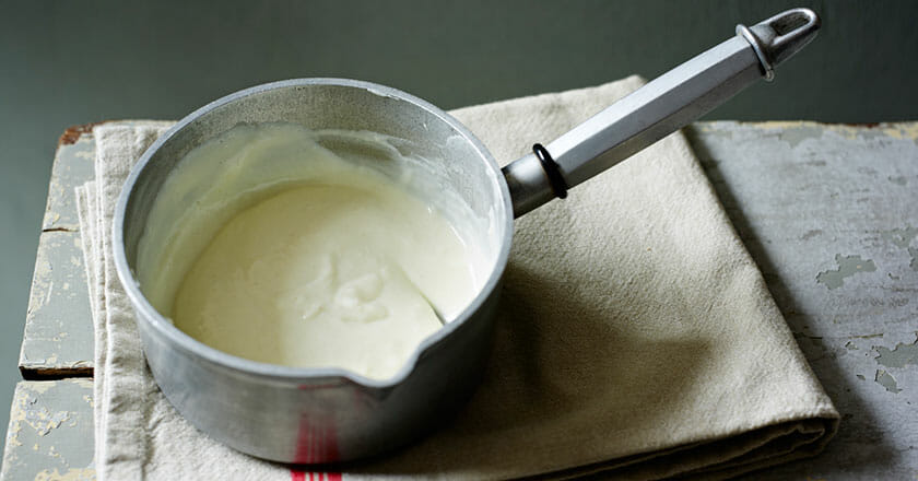 طرز تهیه سس سفید فرانسوی