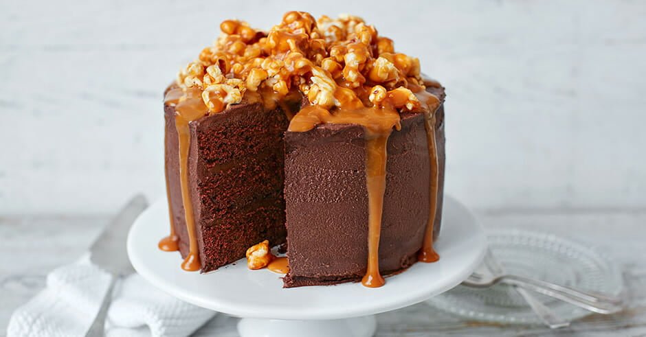 طرز تهیه کیک کارامل