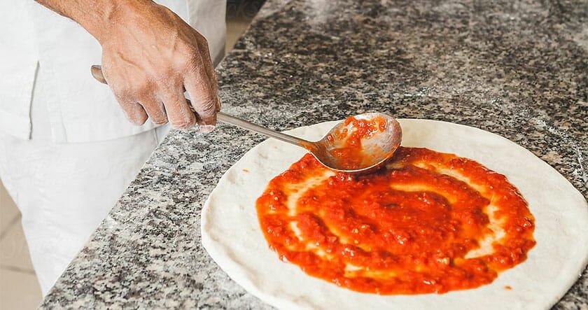 طرز تهیه پیتزا پنیر نیویورکی