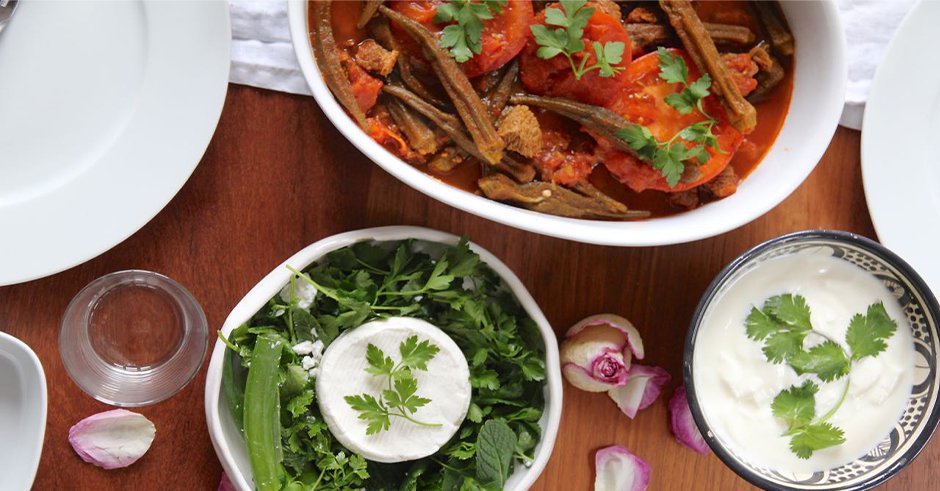 طرز تهیه خورش بامیه اصیل جنوبی