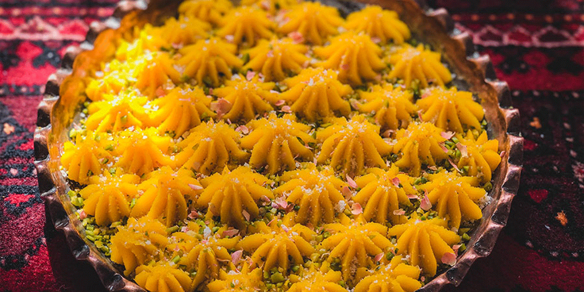 طرز تهیه حلوا شیر زعفرانی ؛ یک دسر سنتی خوشمزه در خانه