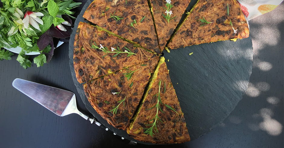 طرز تهیه کوکوی بادمجان