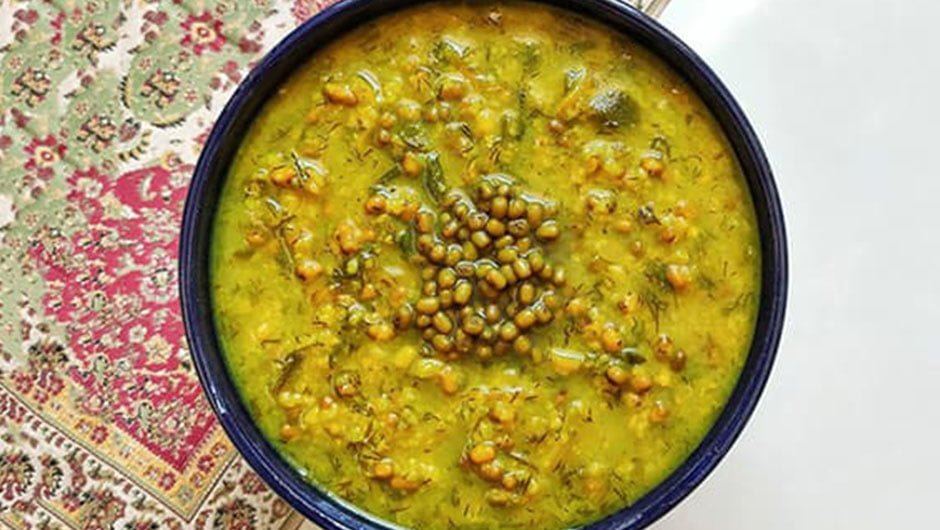 طرز تهیه آش ماش