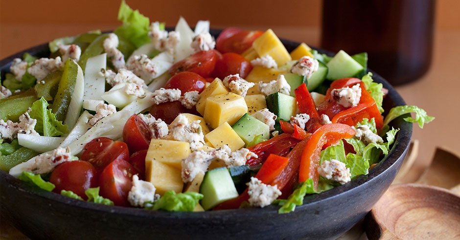 طرز تهیه سالاد یونانی