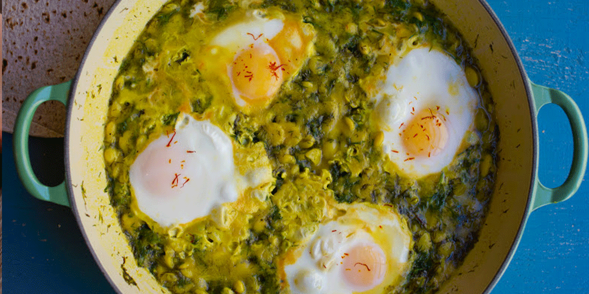 طرز تهیه خورش باقلا قاتق خوشمزه و ساده