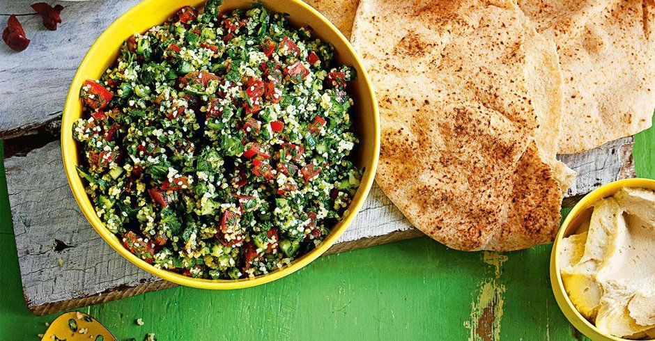 طرز تهیه تبوله