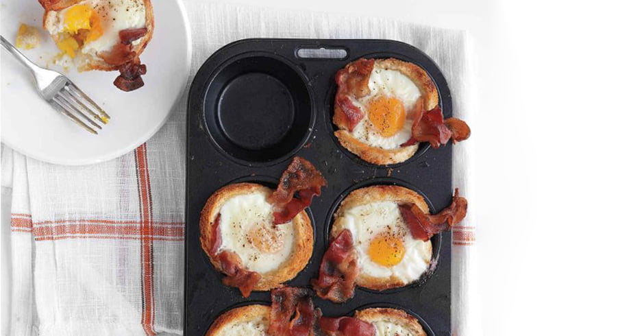 طرز تهیه املت فنجانی با بیکن سولیکو