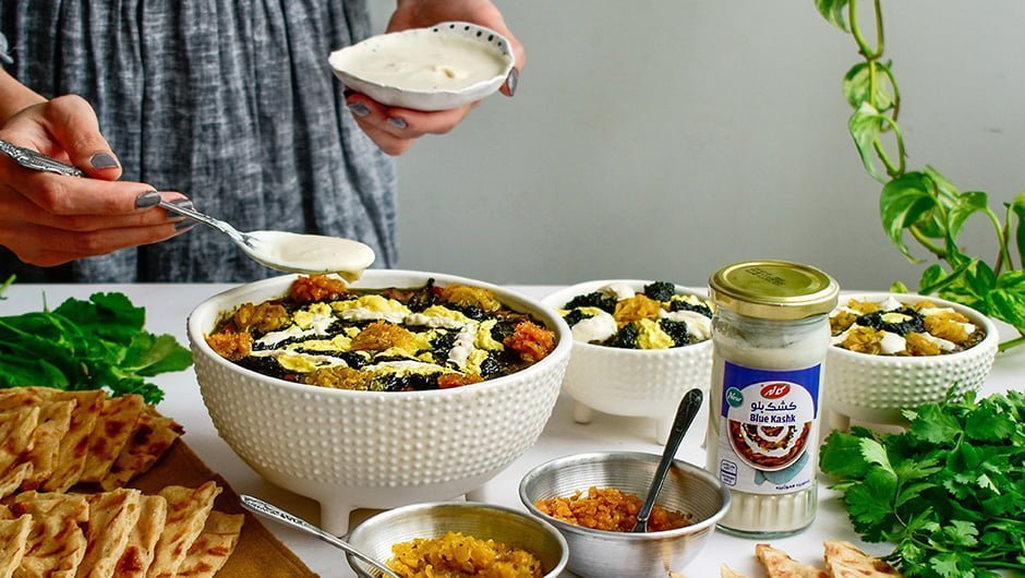 طرز تهیه آش شله قلمکار جا افتاده و مجلسی با تمام فوت و فن‌هایش