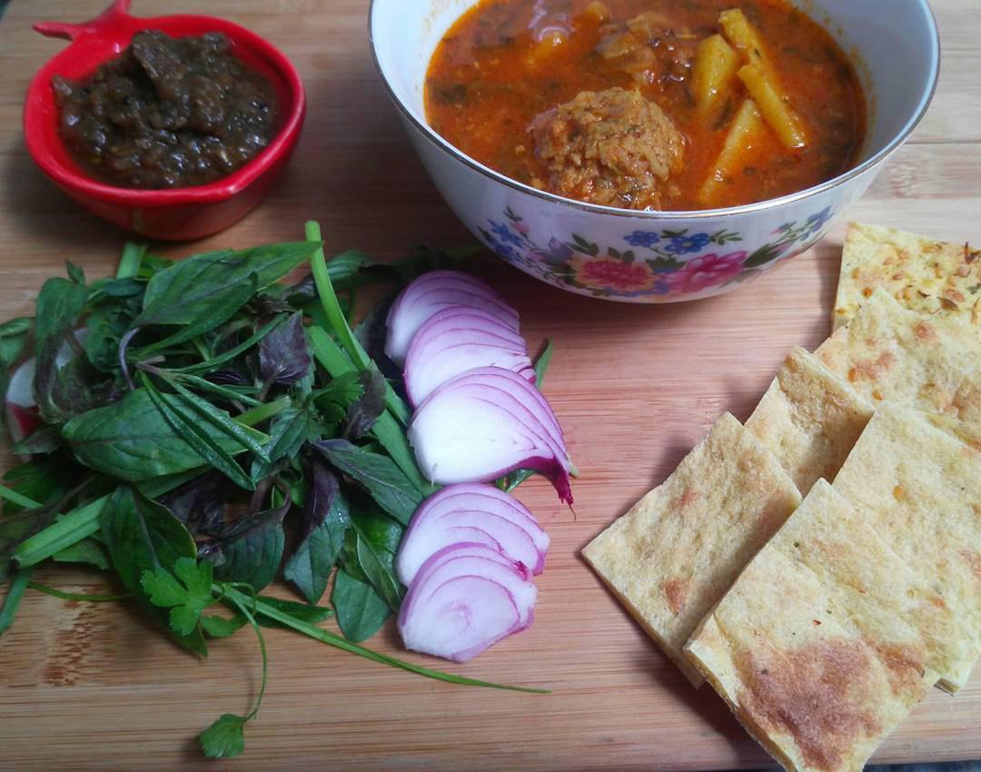 طرز تهیه قاتق گوشت