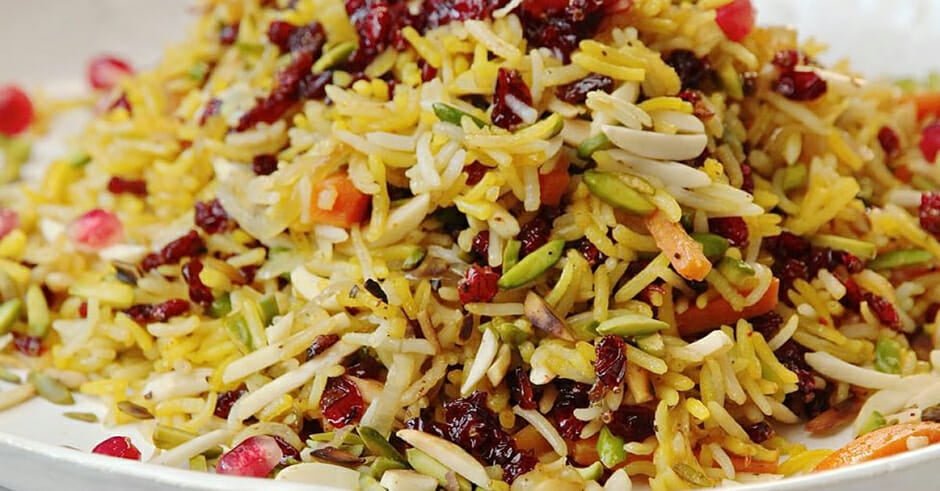 آجیل پلو مخصوص