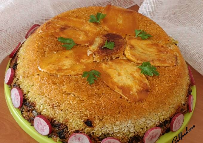 پلو ماهی قالبی