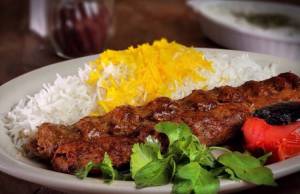چلو کباب کوبیده مخصوص