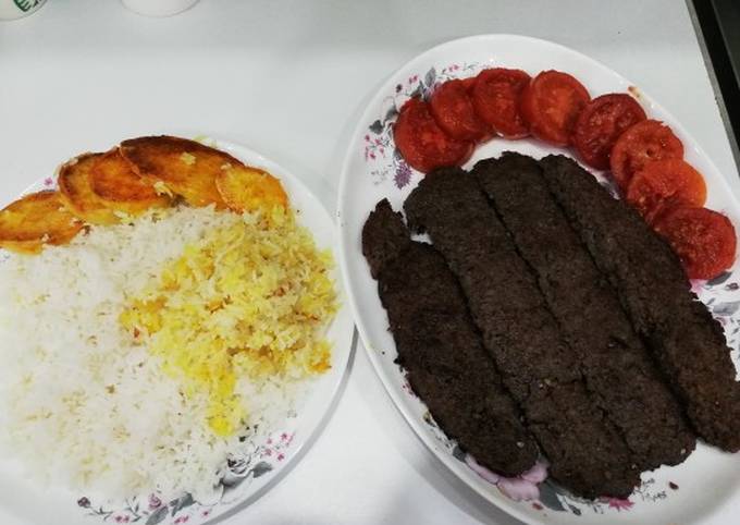 کباب کوبیده تابه ای