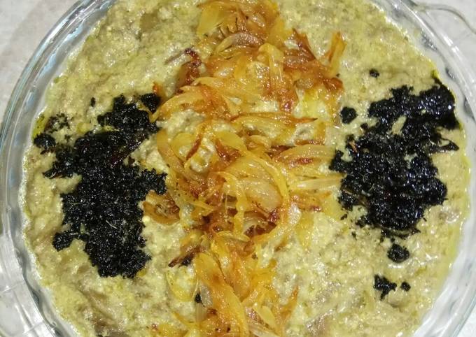 کشک بادمجون با گوشت