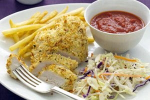 پانکوی ایتالیایی،مرغ سوخاری رژیمی