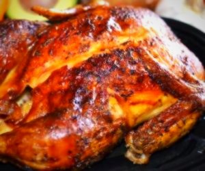 مرغ بریان بدون فر