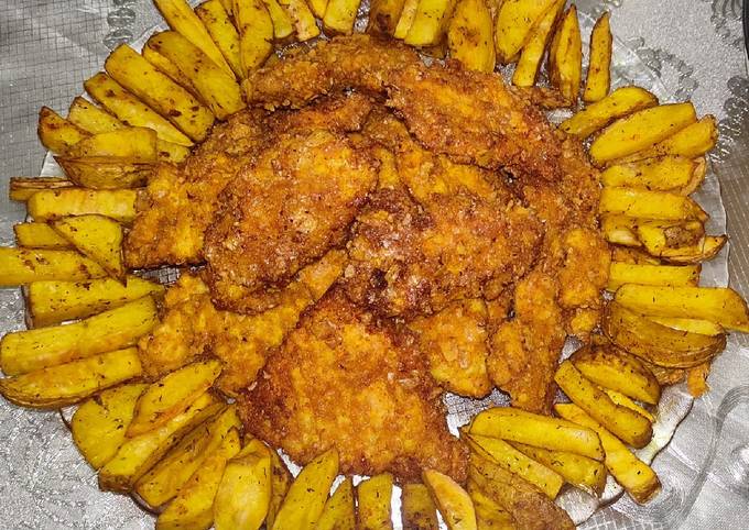 استریپس سیب زمینی