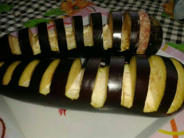 بادمجان فنری