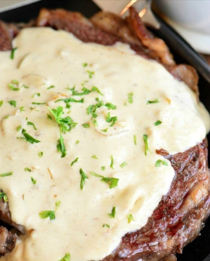 استیک با پنیر