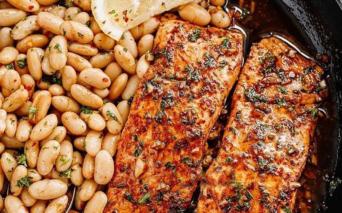 فیله ماهی با سس کاری