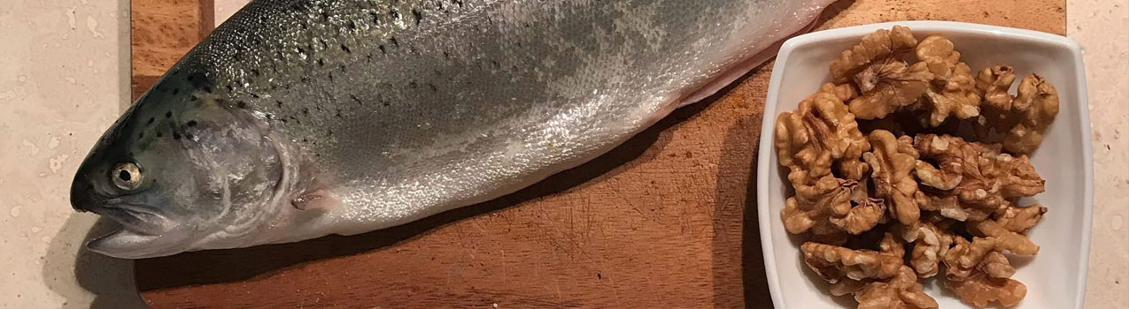 ماهی و گردو