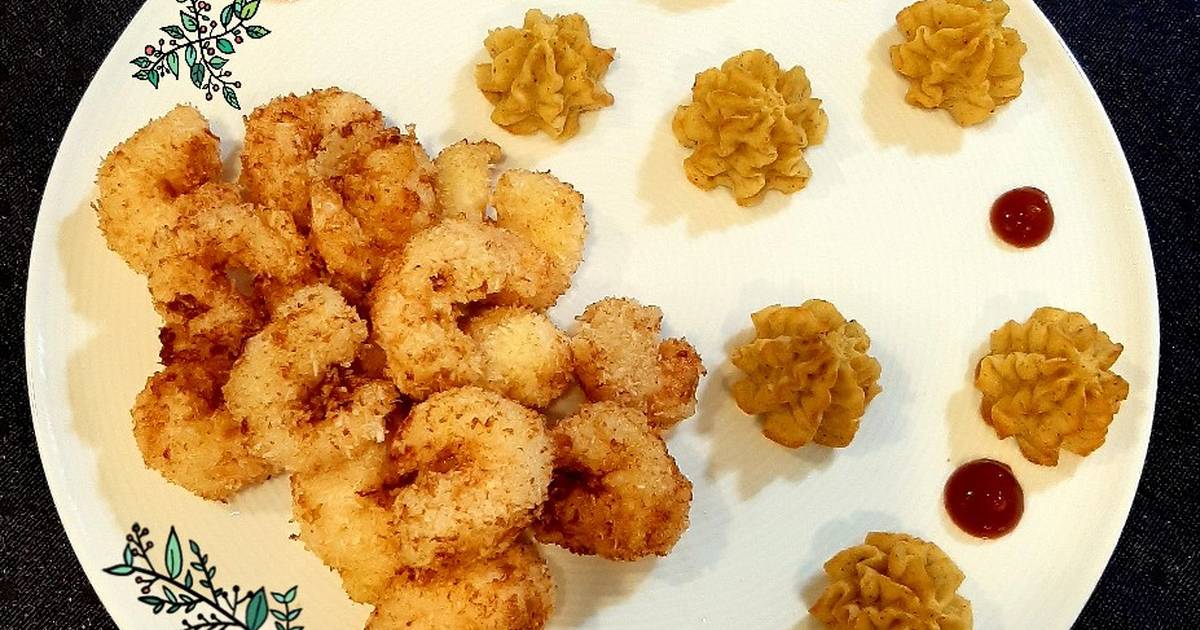 میگو سوخاری نارگیلی