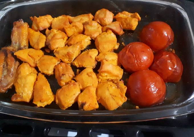 جوجه کباب در فر