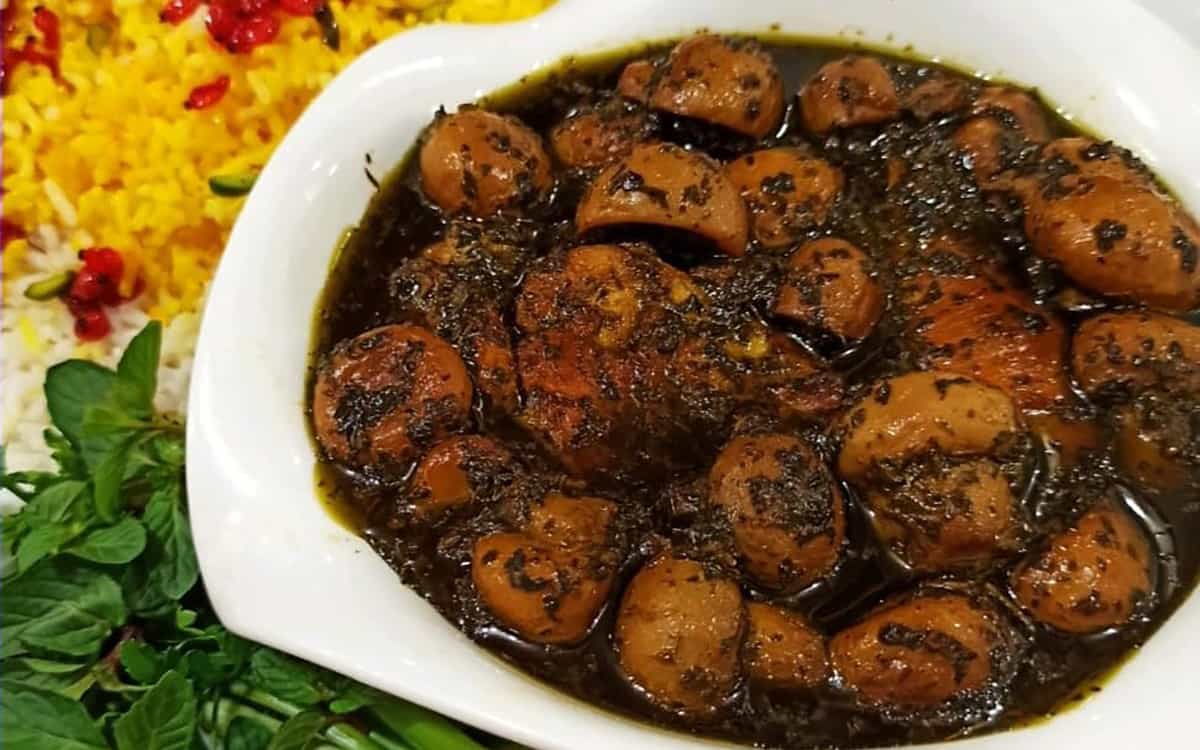 خورشت قارچ