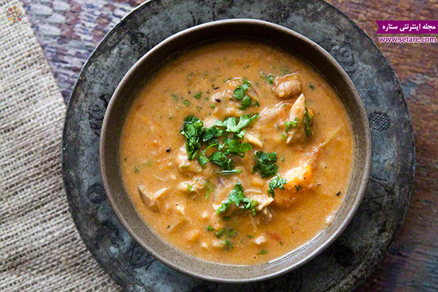 سوپ ماهی مکزیکی