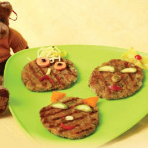 برگر سبزیجات(کودکانه)