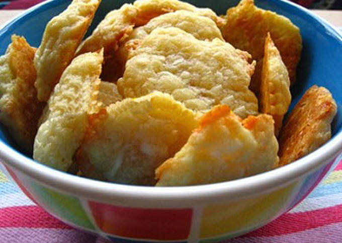 پفک نمکی خانگی