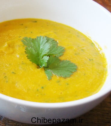 پوره هویج، دال عدس