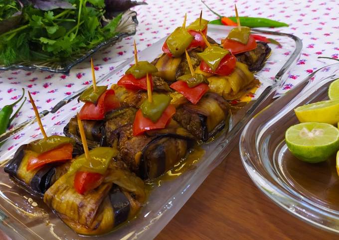 دلمه بادمجان ترکی