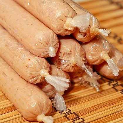 سوسیس مرغ خانگی