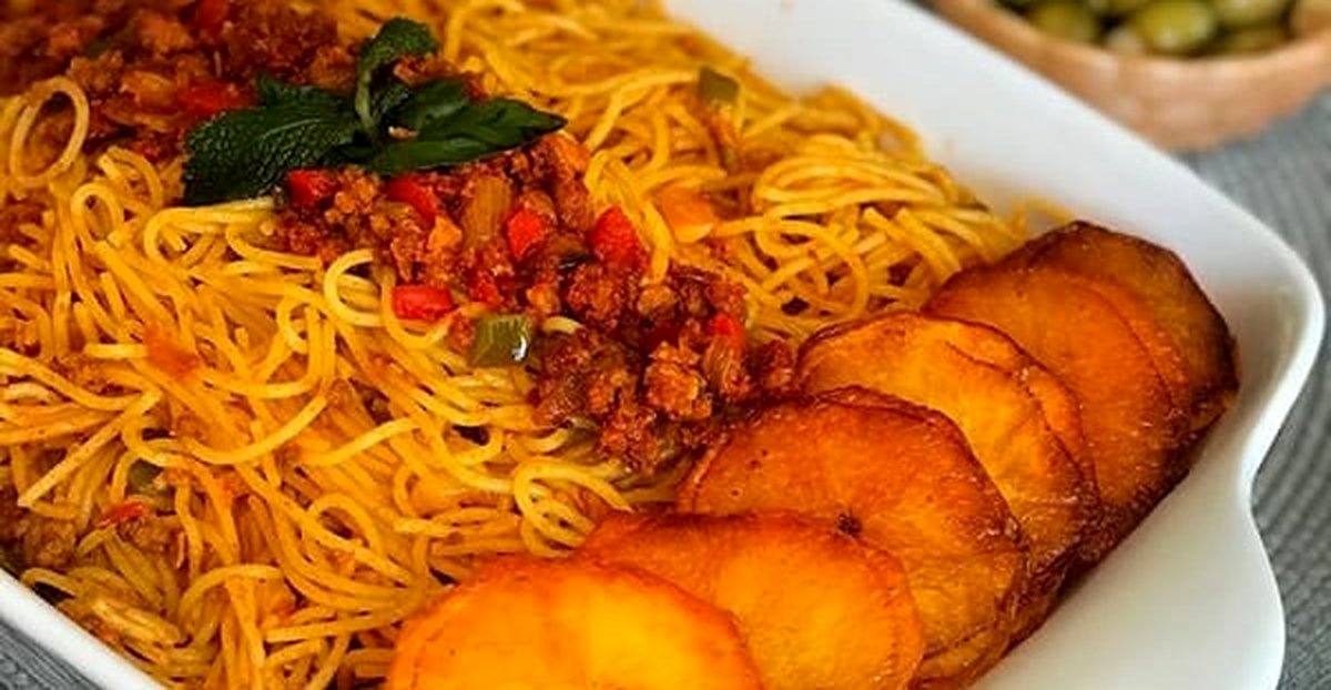 ماکارونی طلایی