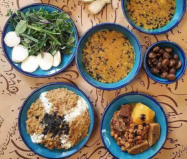 آبگوشت کلم قمری