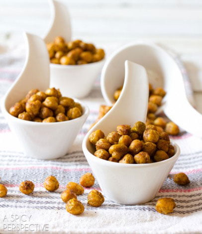 نخود برشته ی تند هندی