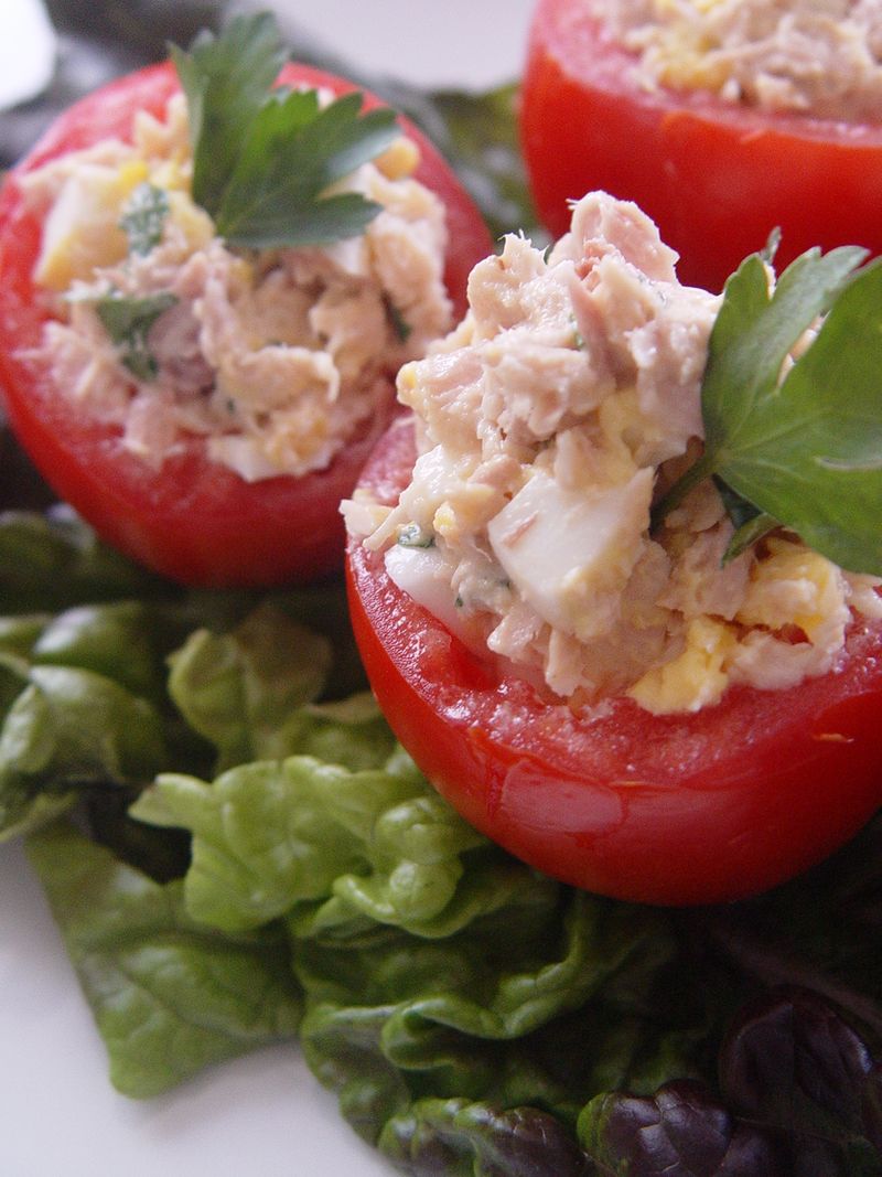 دلمه سرد گوجه فرنگی